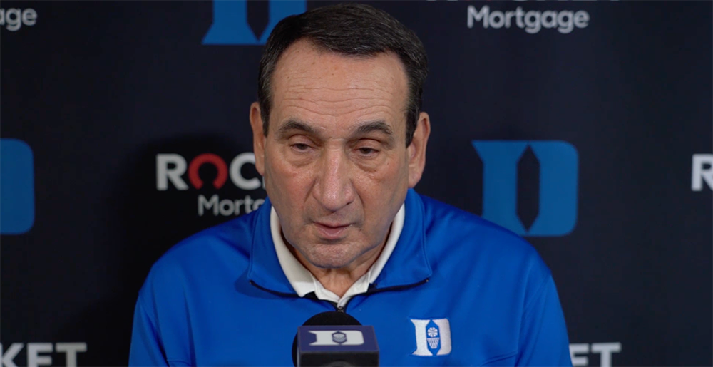 Quotes from Coach Mike Krzyzewski on the Duke, the State of College Basketball & Nolan Smith
