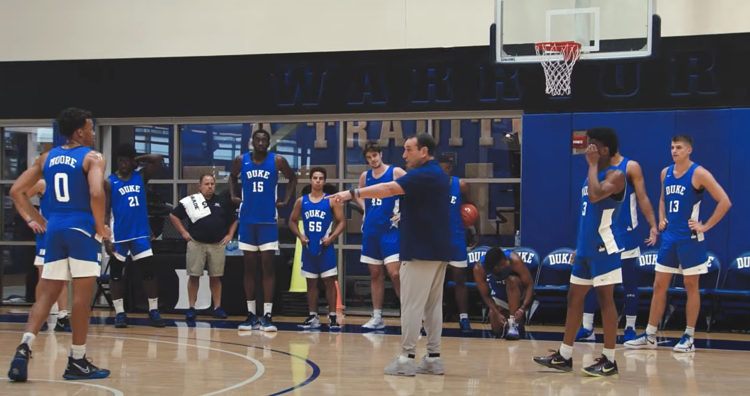 More Blue Devil Scrimmage Footage from @DukeMBB