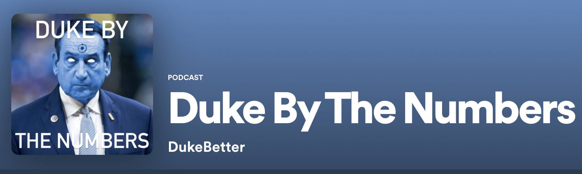 @dukebetter Starts an Excellent Podcast Discussing Duke Analytics | Well Worth Your Time & Ears