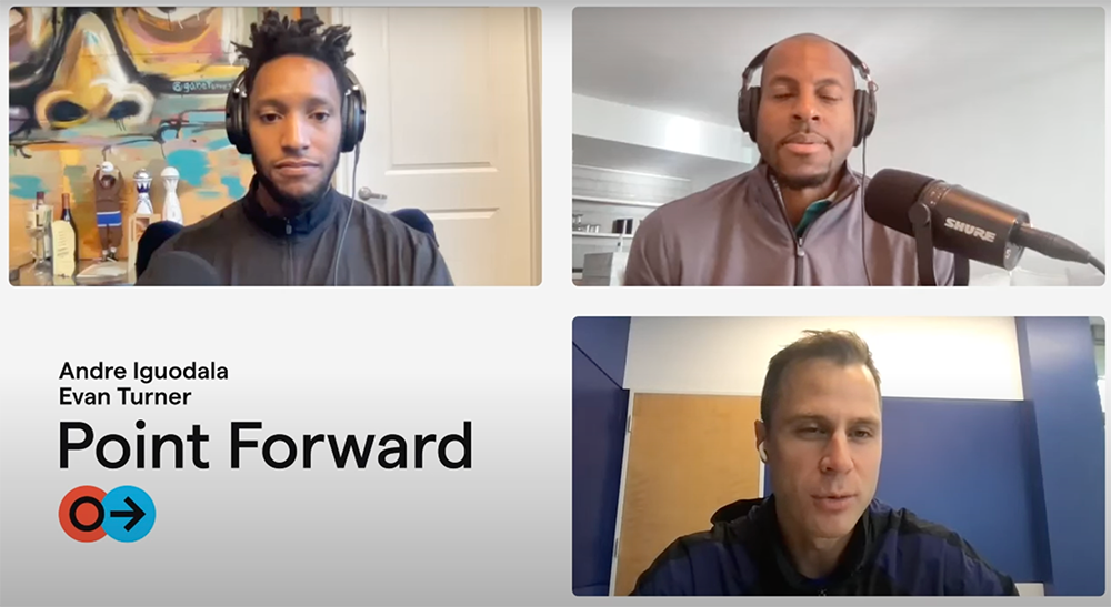 Jon Scheyer Joins Andre Iguodala & Evan Turner on the Point Forward Podcast