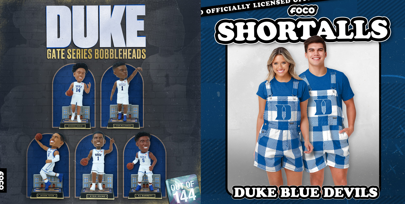 Say Hello To Some Cool New Duke Bobbleheads and An Entire New Collection From FOCO!