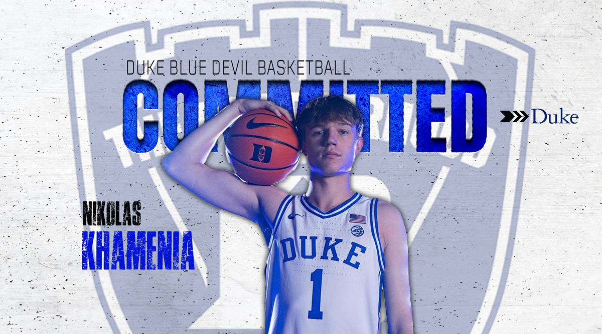 It’s Duke for 4-Star Forward Nikolas Khamenia