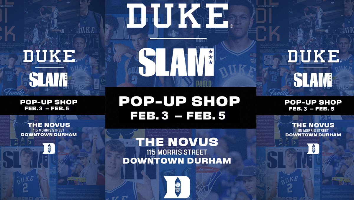 SLAM x Duke Pop Up Coming to Durham!!